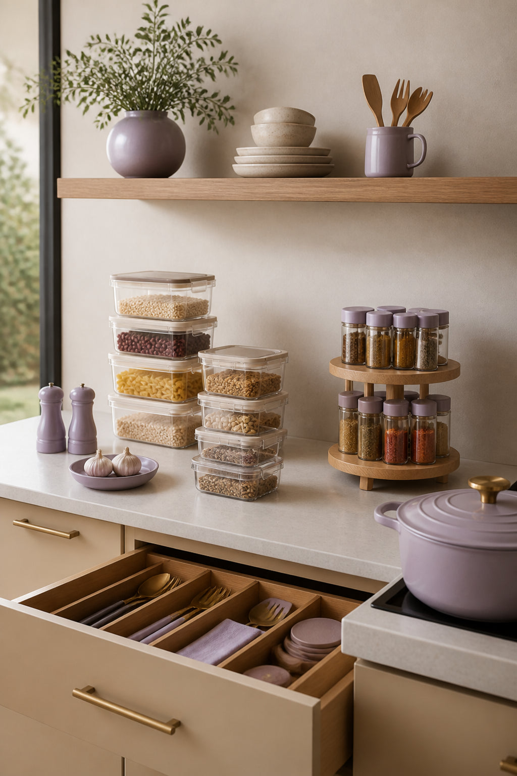 Soluções para organizar a cozinha