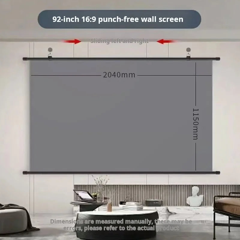 Tela de Projeção XIAOHUI HD Anti-Luz