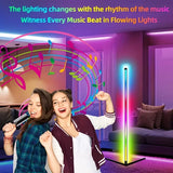 Luminária de Piso RGB com Sincronização de Música