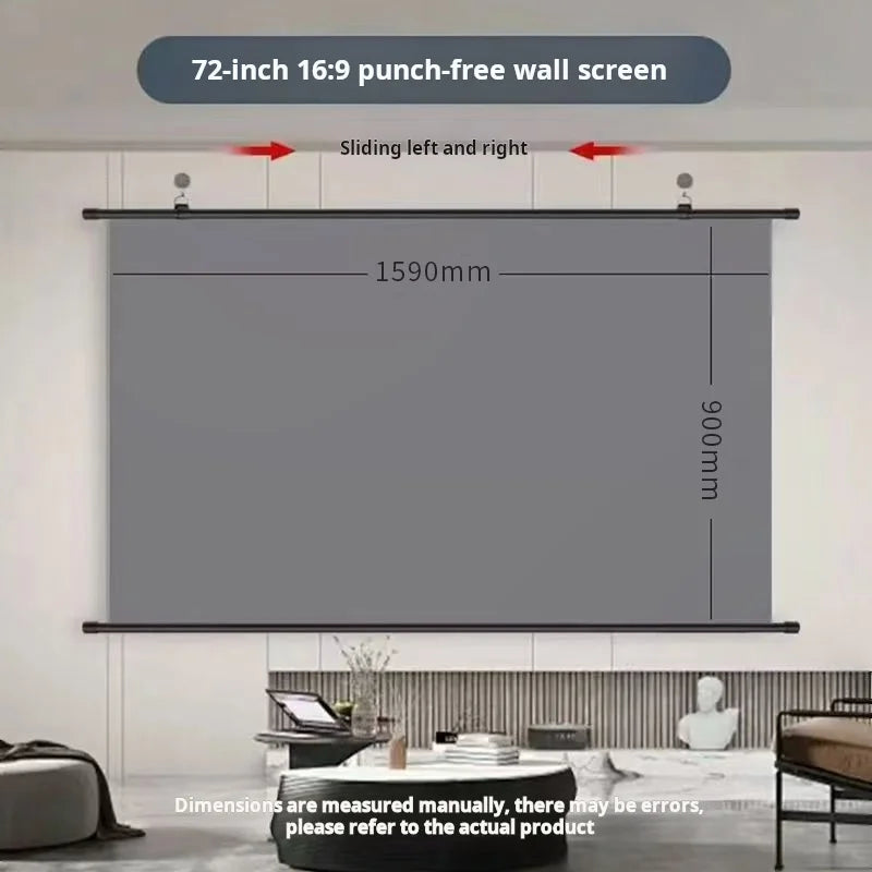 Tela de Projeção XIAOHUI HD Anti-Luz